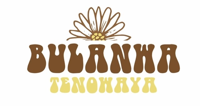 原さわ乃さんが運営しているお店のロゴマーク。店名とお花が描かれている。