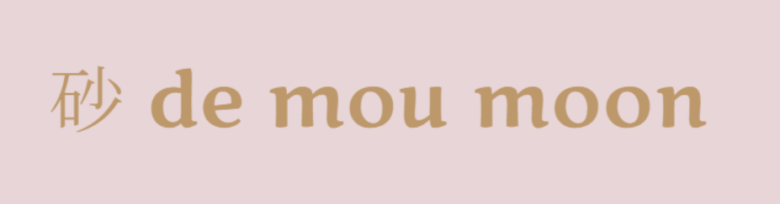 早坂育恵さんのショップ砂 de mou moonのトップ画像、ピンク背景にショップロゴが書かれている